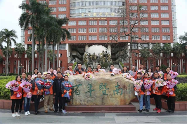 欢迎回家丨大医精诚援荆楚,白衣执甲抱春归!24位暨南白衣战士回家啦!